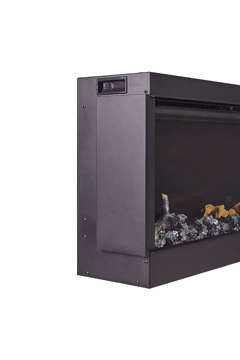 H&O Direct 50 inch Electric Fireplace with Remote Control in Black – 6