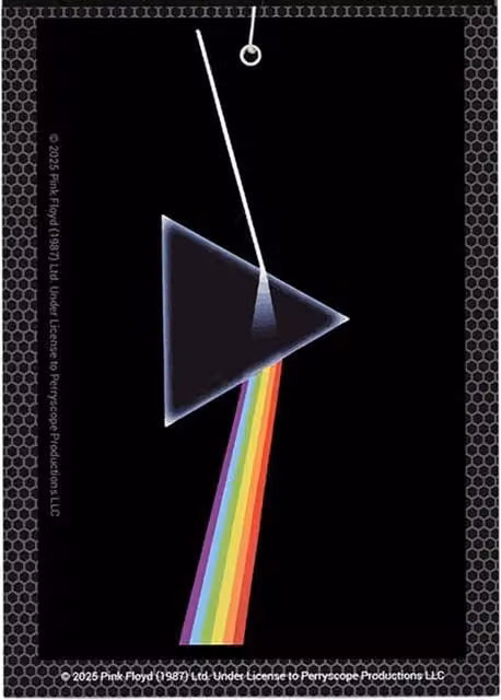 Rocksax Pink Floyd Darkside Air Freshener in Black and Pink