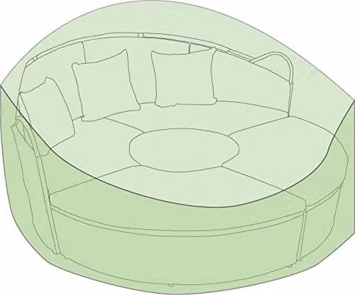 St Helens Home and Garden Water Resistant Day Bed Cover in Green – 1