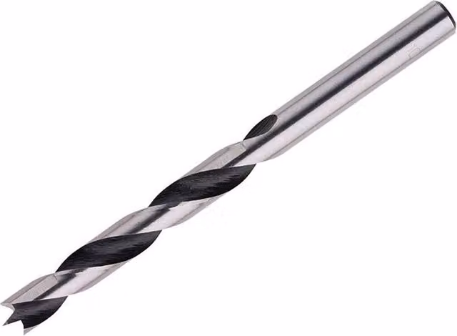 IRWIN Wood Drill Brad Point Bits in Silver and Multicolour