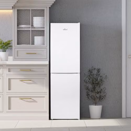Willow WFF5050WV2 254L Low Frost Fridge Freezer in White with Reversible Doors and LED Interior Light – 2