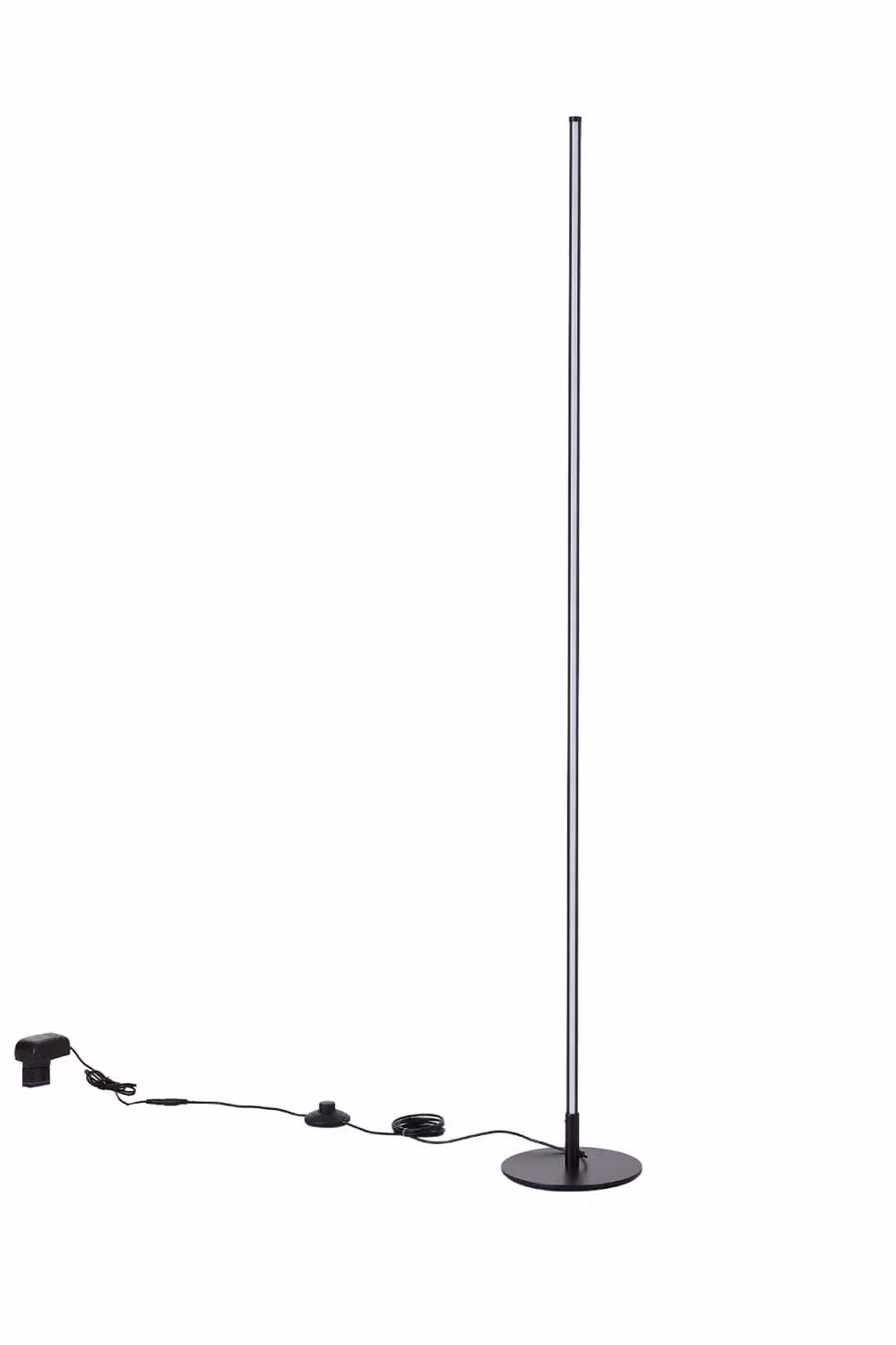 Living and Home Dimmable LED Floor Lamp with Remote Control in Black – 2