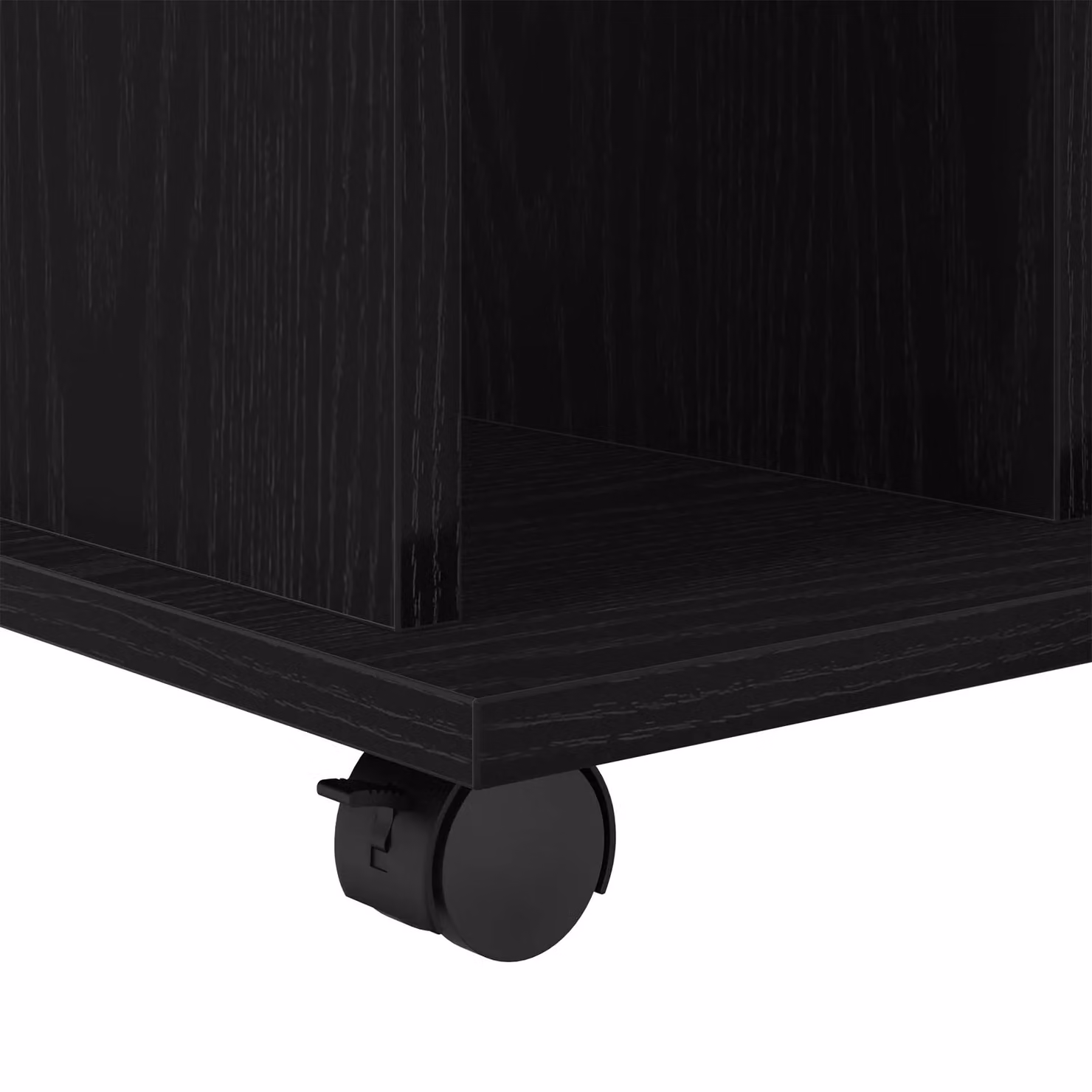 Berkfield Home Rolling Cabinet in Black Oak, W/D/H: 60 x 45 x 55 cm – 6