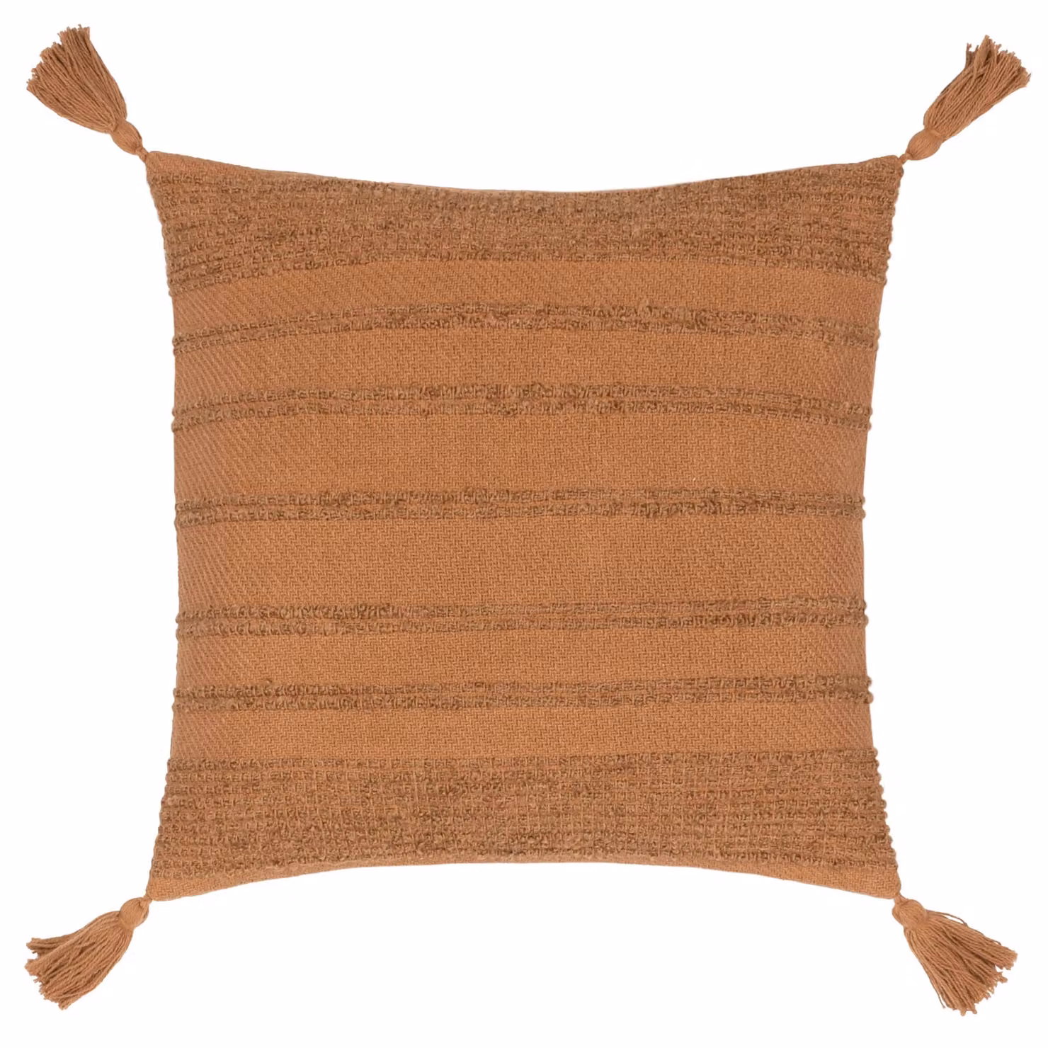 Riva Home Orange Square Polyester Filled Boho Cushion W/D/H: 45 x 45 x 45 cm – 2