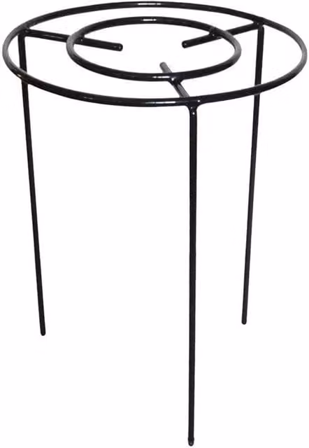 Garden Pride Circle Plant Supports in Green, Height: 30 cm