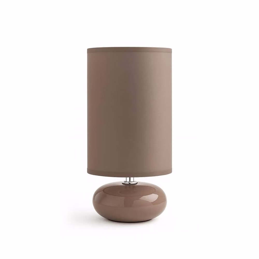 Voltico Pebble Table Lamp in Black, Grey, Red or Brown – 2