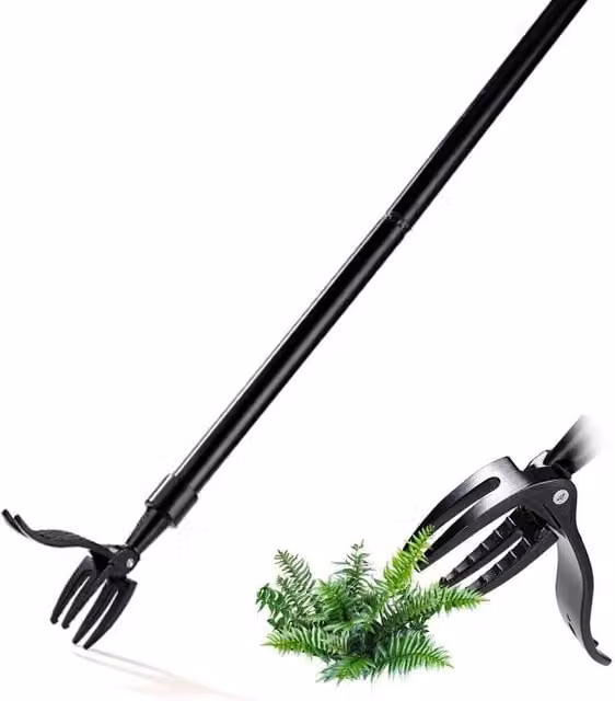 Havendro Black Garden Weed Puller and Plant Root Remover Twister Tool