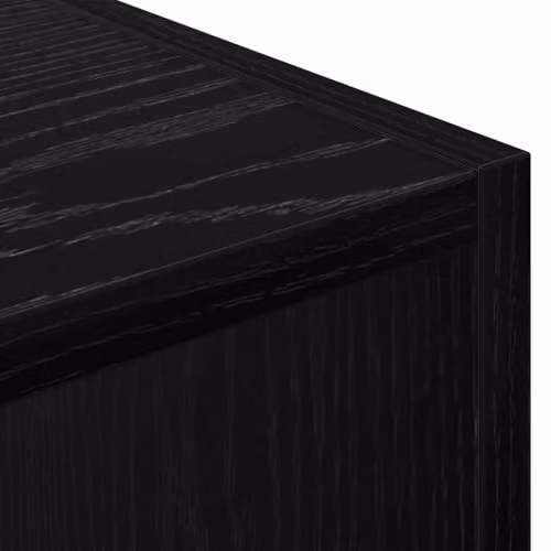 vidaXL Modern Black Oak Sideboard W/D/H: 90 x 30 x 90 cm – 4