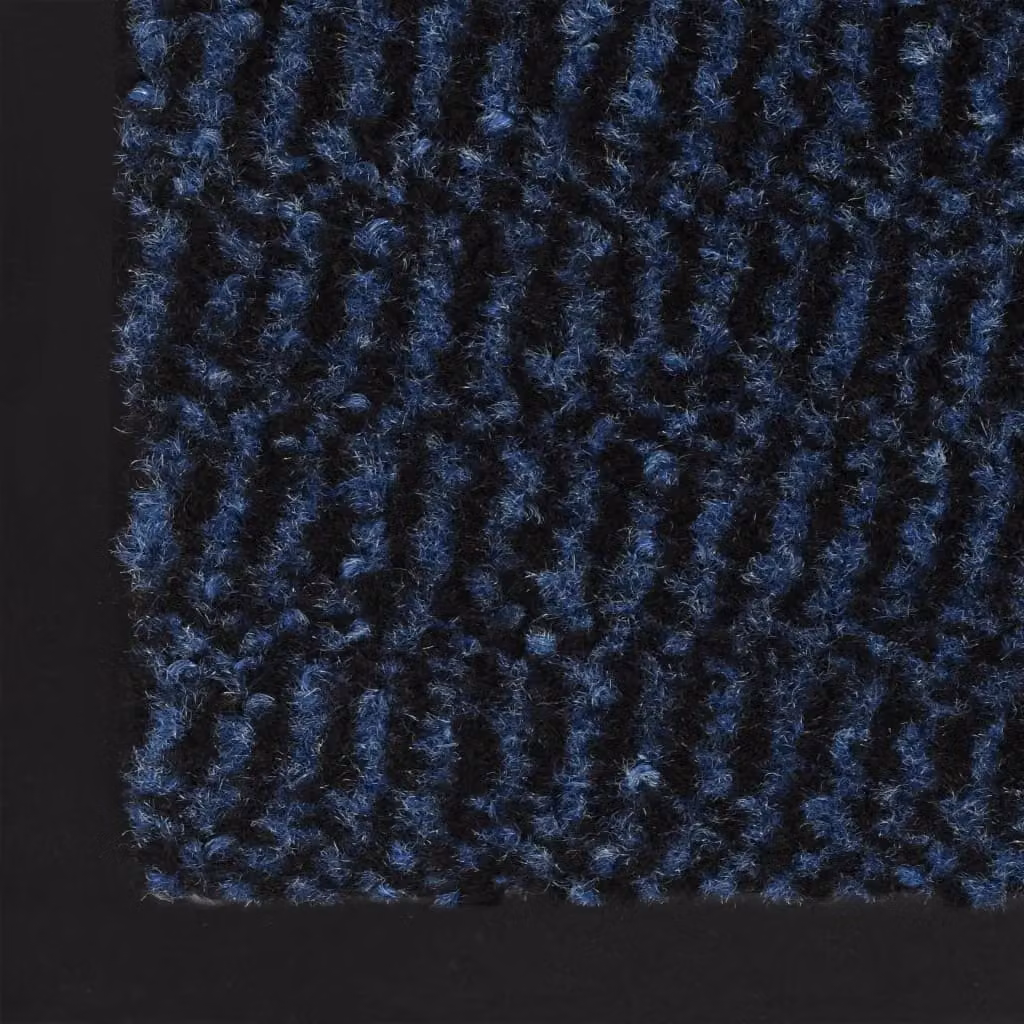 Berkfield Home Rectangular Tufted Dust Control Mat, Blue, W: 90 cm, D: 150 cm – 3