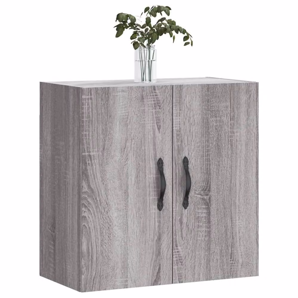 Berkfield Home Wall Mounted Cabinet in Grey Sonoma, W/D/H: 60 x 31 x 60 cm – 3