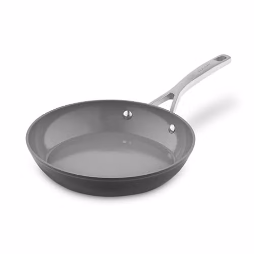 Sur La Table Hard Anodised Ceramic Non-Stick Frying Pan, Grey, 24 cm
