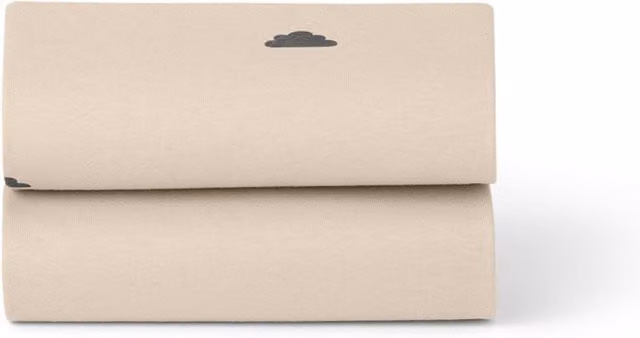 Snuz Twin Pack Cotton Jersey Crib Sheets in Sand Cloud