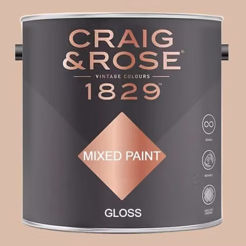 Craig & Rose 1829 Gloss Fresh Plaster Paint, 2.5 l