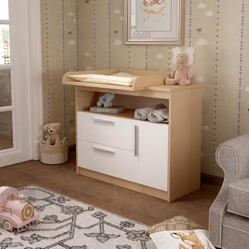 Shefa Kids 1150 Baby Changing Unit in White – 2