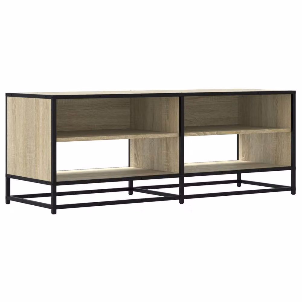 Berkfield Home TV Cabinet in Sonoma Oak Light Brown, W/D/H: 120.5 x 40 x 46 cm – 2