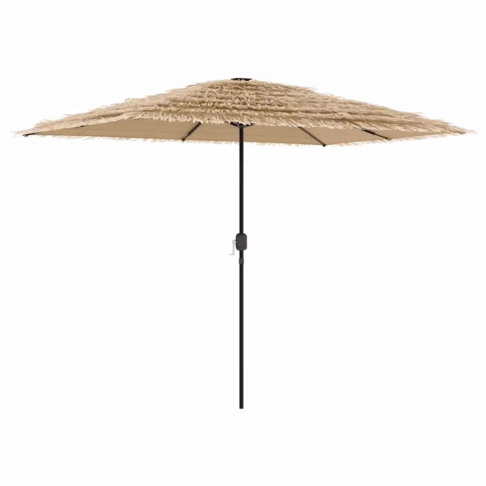 Berkfield Home Brown Garden Parasol with Steel Pole, W/D/H: 300 x 200 x 250 cm – 2