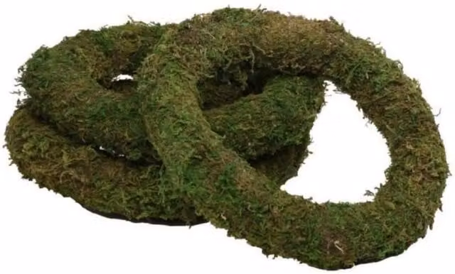 KDMD 2 Pack Green Moss Wreath Rings, Diameter: 30.48 cm – 1