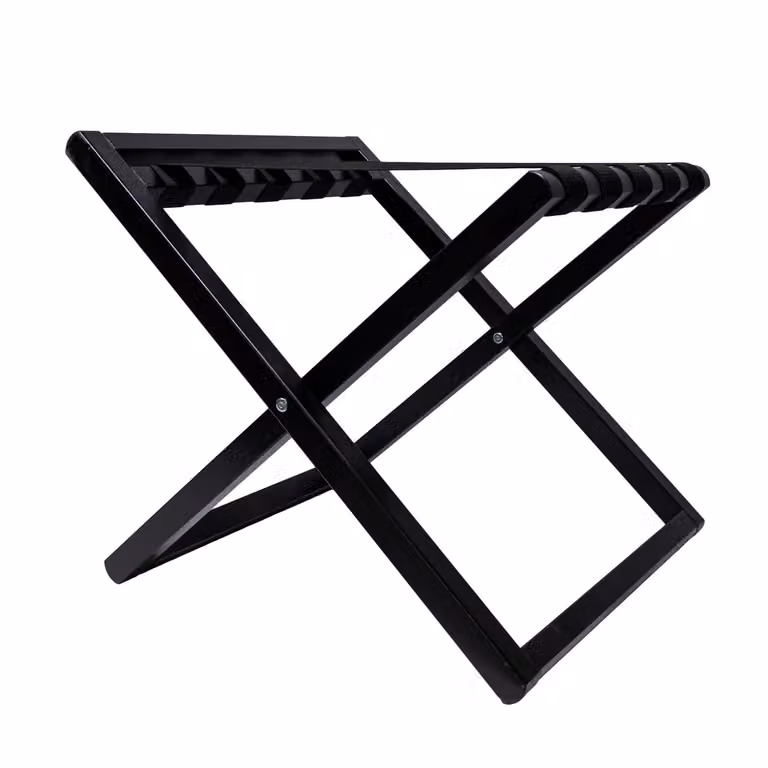 Dome Deco RAPHAEL Luggage Rack in Black Metal