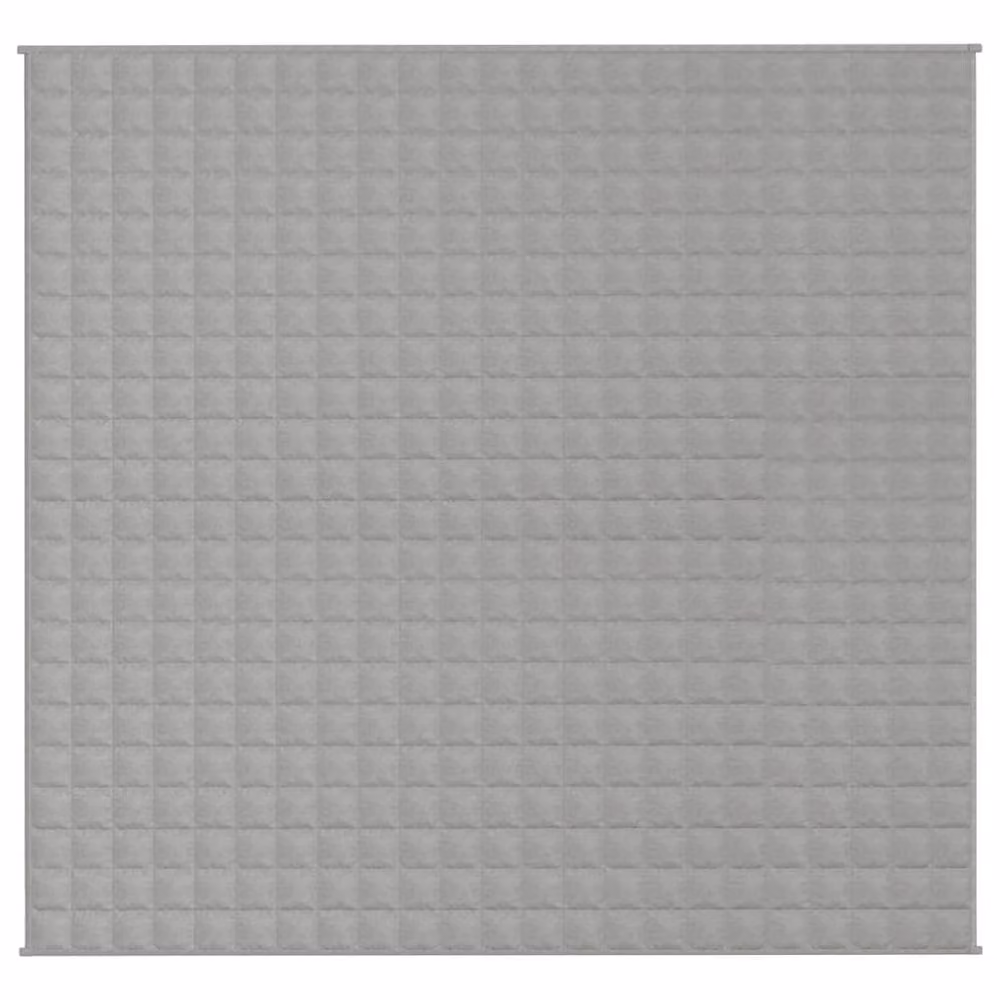 Berkfield Home Grey Weighted Blanket with Glass Beads, W: 220 cm, D: 240 cm, 13 kg – 2