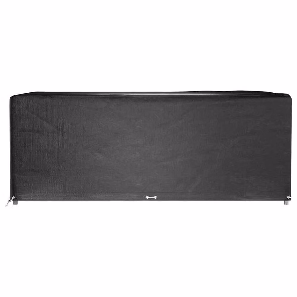 Berkfield Home Set of 2 Water-Repellent Rectangular Garden Furniture Covers in Black, W/D/H: 300 x 250 x 90 cm – 2