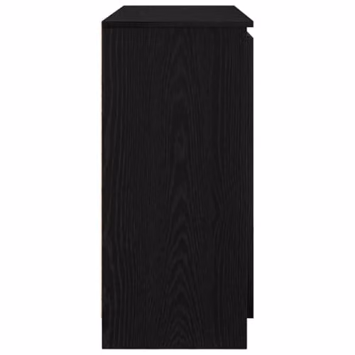 vidaXL Modern Sideboard in Black, W/D/H: 100.5 x 35 x 76 cm – 7