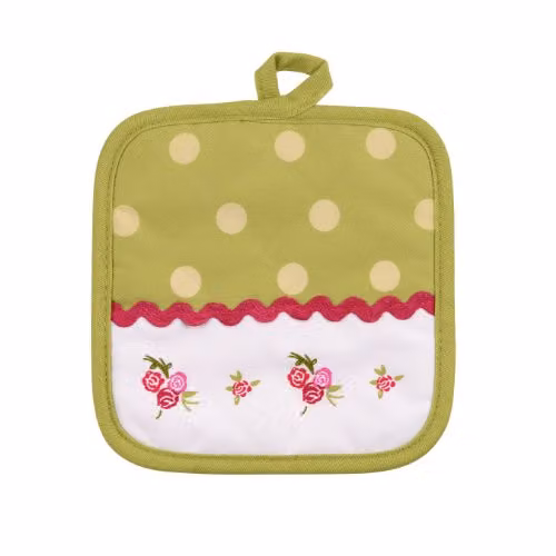 Orsina Rose Cottage Cotton Pot Holder, Multicolour