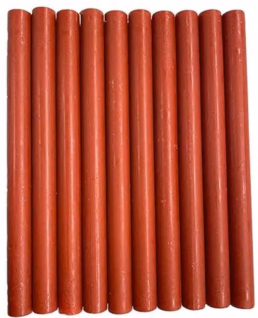 Syntego Red Hot Melt Wax Sticks, Pack of 10
