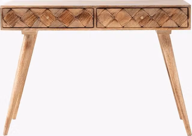 Perch & Parrow Margaery Brown Mango Wood Console Table
