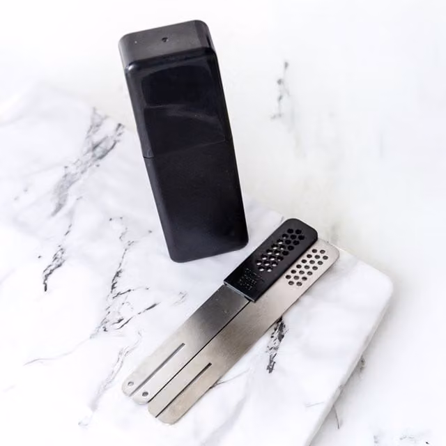 BarCraft Stainless Steel Cocktail Mixing Tool Set in Black