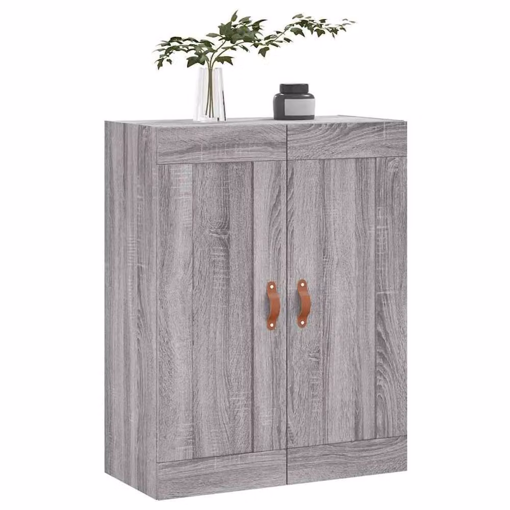 Berkfield Home Wall Mounted Cabinet in Grey Sonoma, W/D/H: 69.5 x 34 x 90 cm – 2