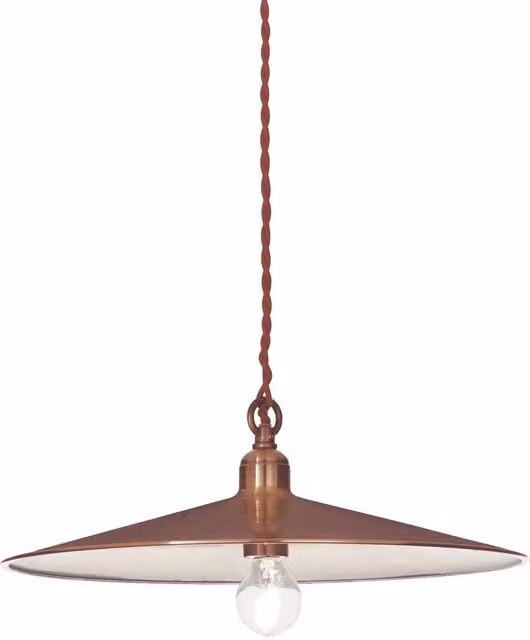 Netlighting Cantina Large Dome Ceiling Pendant Light in Copper with E27 Socket