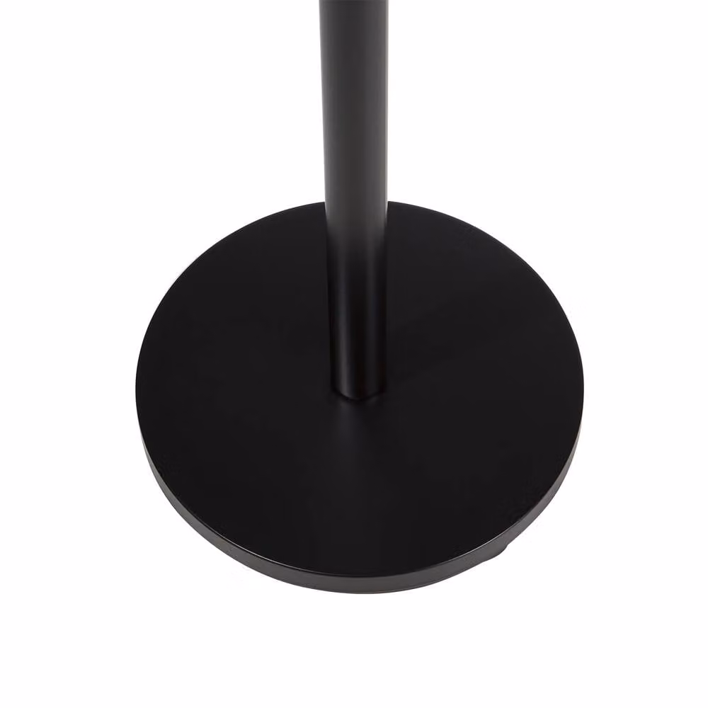 Wyld and Coco Pine and Black Steel Freestanding Coat Stand with Distributed Point Hooks – 3