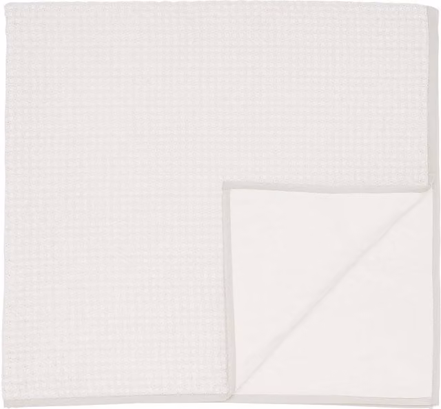 Murmur Dora Quilted Cotton Throw in Cloud Grey