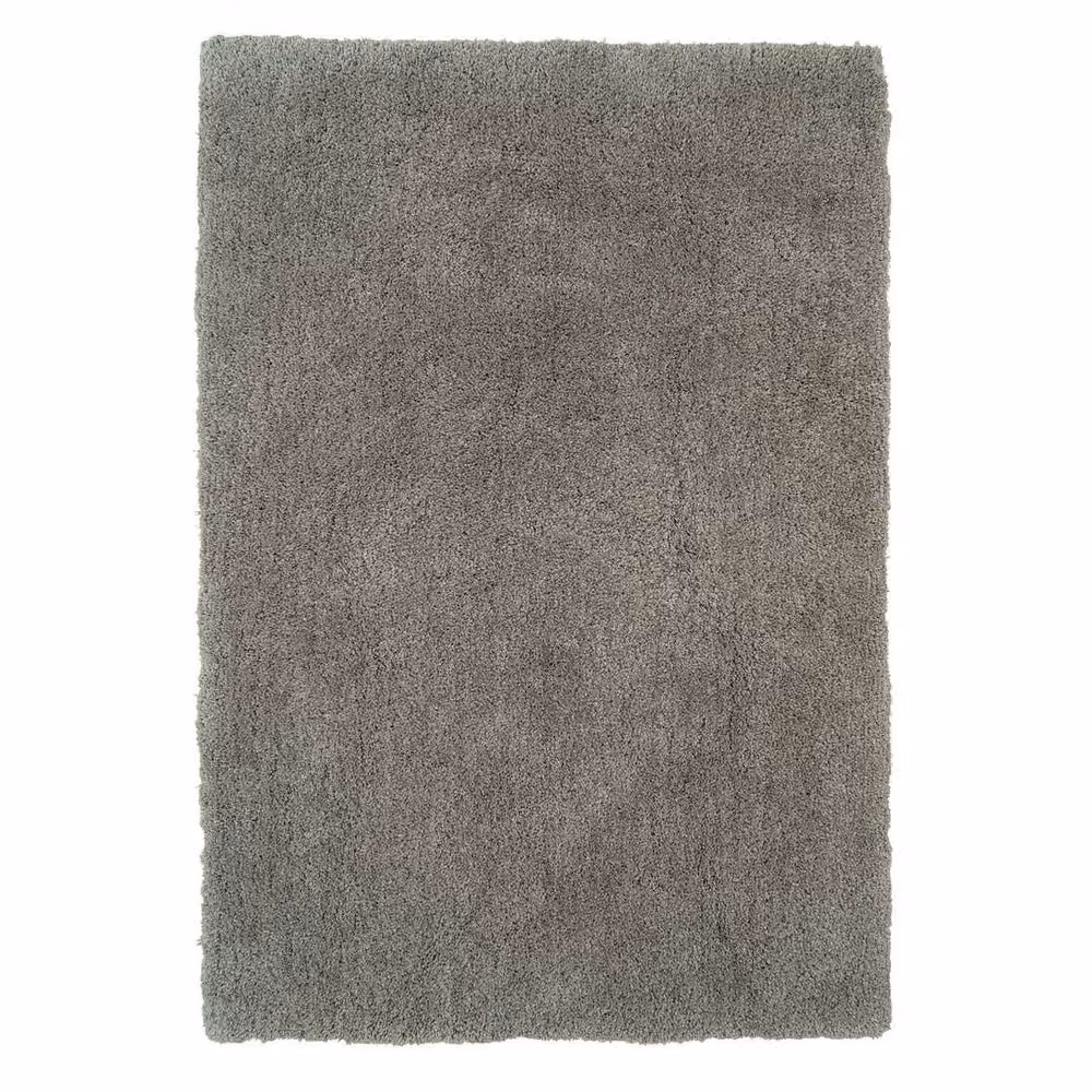 Kukoon Grey Machine Washable Premium Shaggy Rug, W: 160 cm, L: 230 cm – 3