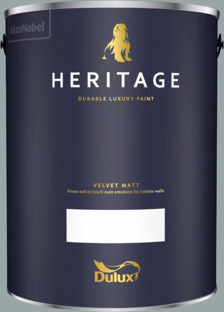 Dulux Trade Heritage Matt Paint Rosemary Leaf Green 5 l