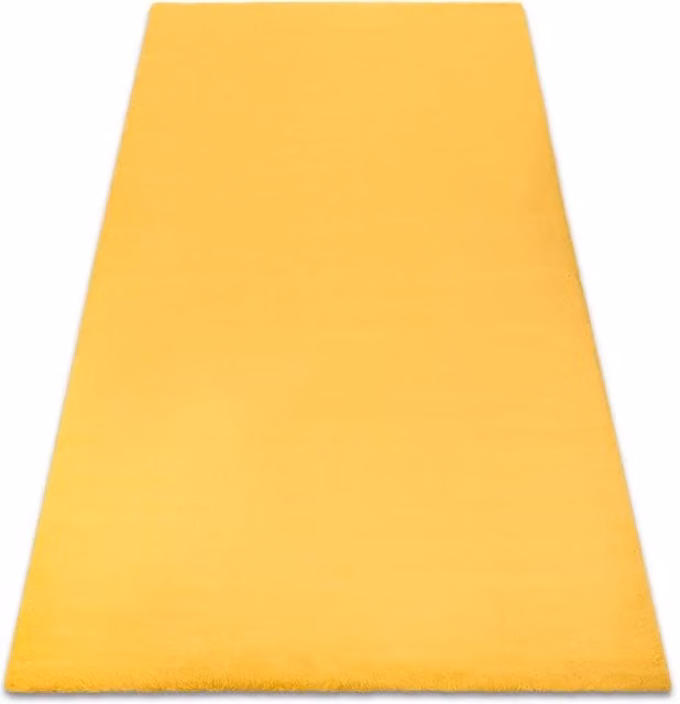 RugsX Bunny Rug in Gold and Yellow, W/D/H: 140 x 190 cm