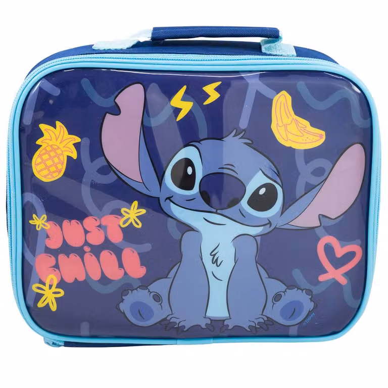 Stitch 2 Piece Packed Lunch Set in Blue, BPA-Free and Leak-Proof
