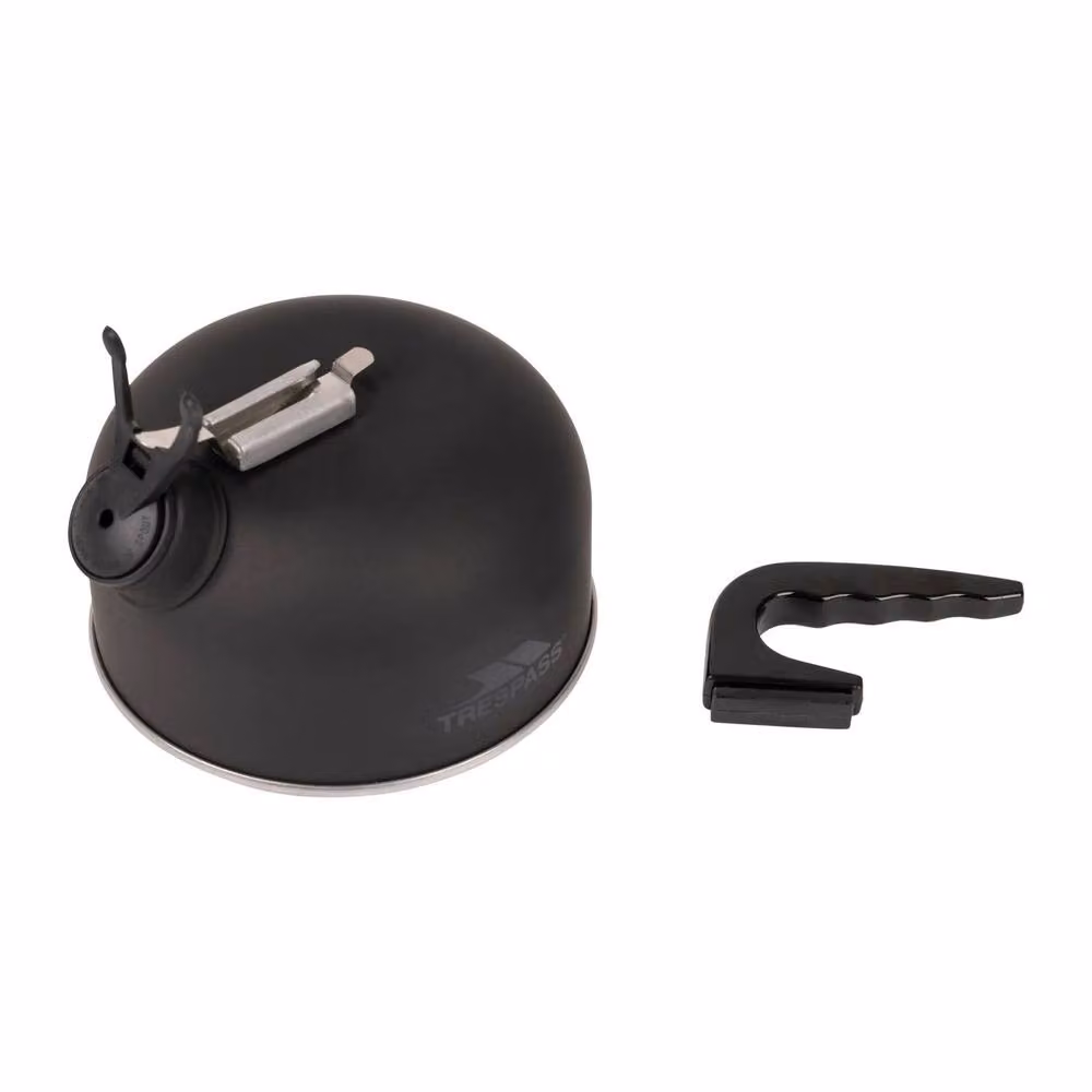Trespass Boil Aluminium Kettle, 1 Litre, Black – 3