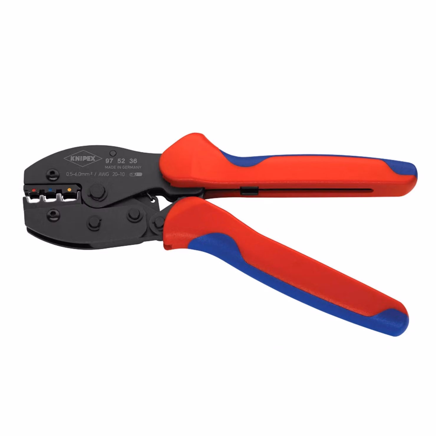 Knipex Preciforce Crimping Pliers 0.5-6mm in Multicolour Chrome Vanadium Steel – 2