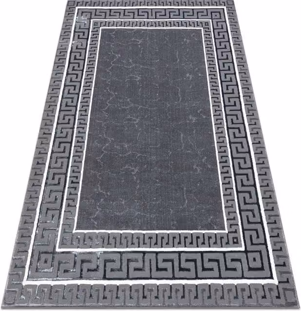 RugsX Allure Geometric Modern Grey Rug, W: 120 cm x L: 170 cm