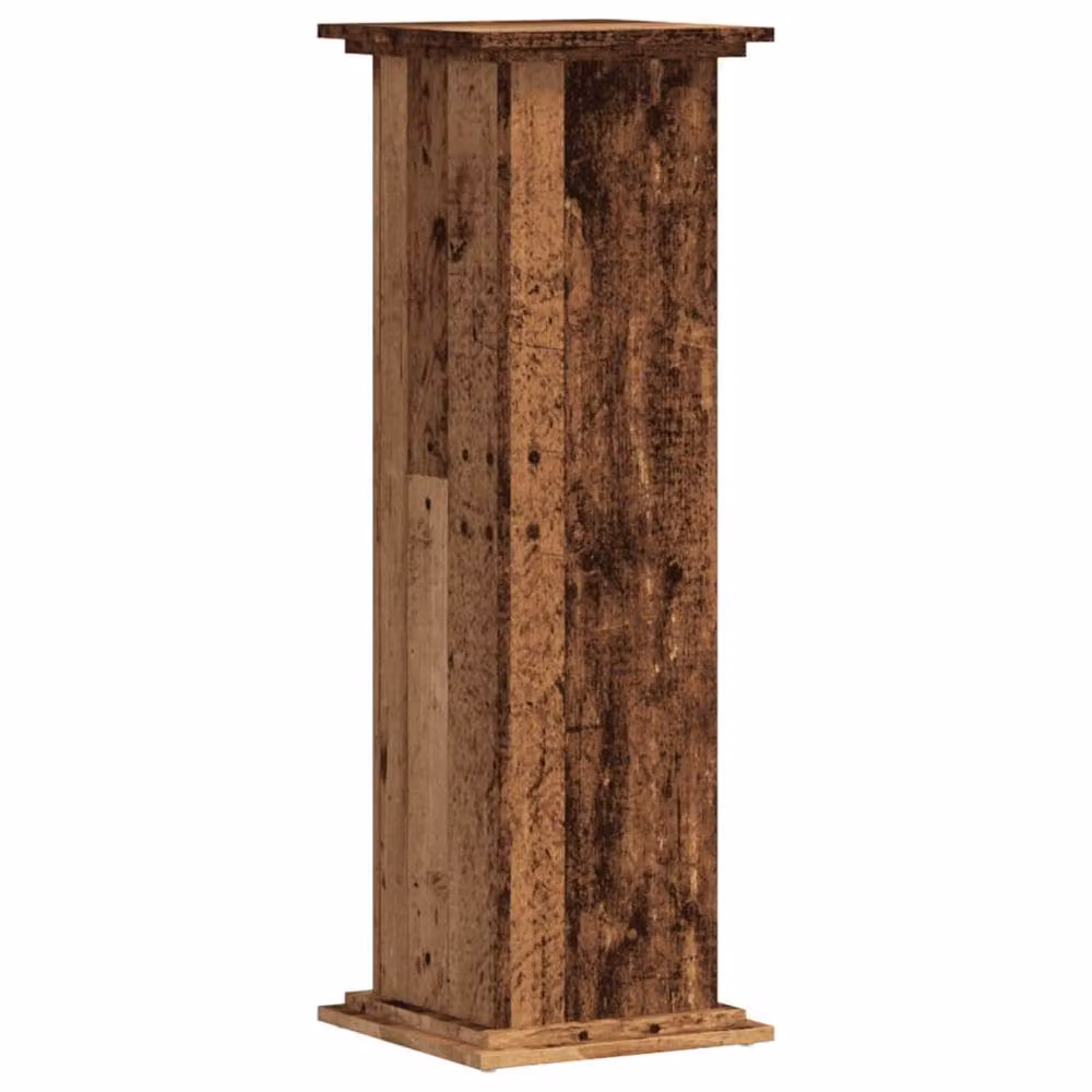 Berkfield Home Modern Plant Stand in Brown Engineered Wood, W/D/H: 33 x 33 x 100 cm – 3