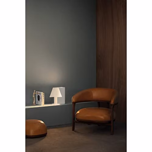 Mantra Iluminación Book LED Table Lamp, White, Width: 23.3 cm – 3