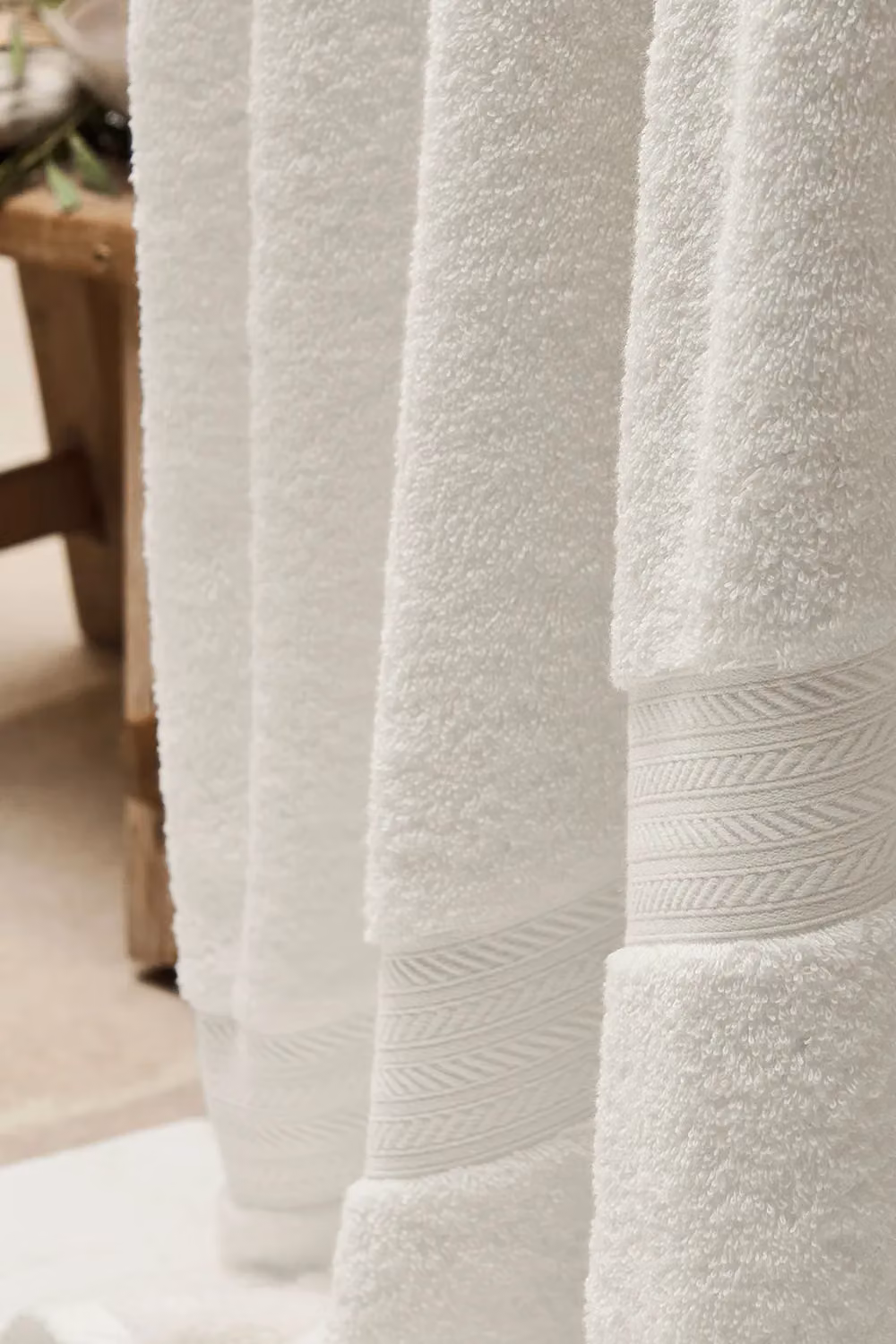 Christy Renaissance 8 Piece Egyptian Cotton Towel Bale in Light Beige, 675GSM – 3