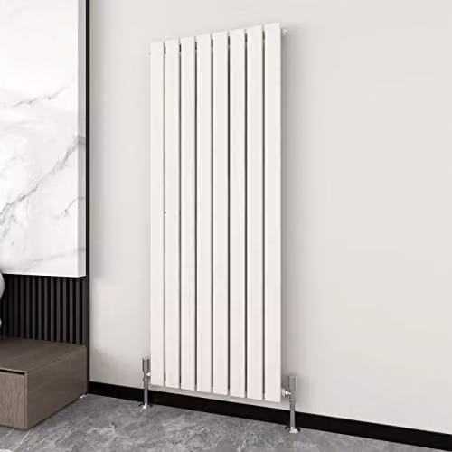 MCC Direct Designer Flat Panel Double Radiator, White, H: 1600 mm, W: 544 mm, D: 54.4 mm – 1