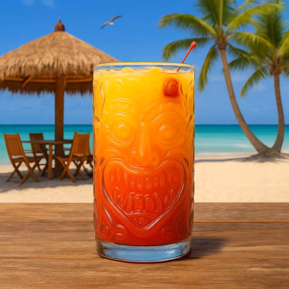 RCR Crystal Tiki Etruria Highball Tumbler Glasses, 460ml, Pack of 12, Transparent – 2