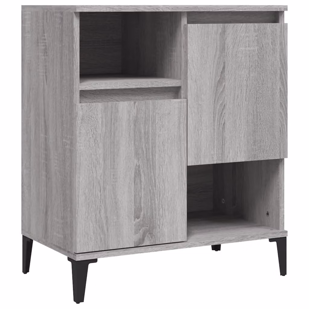 Berkfield Home Grey Sonoma Sideboard in Engineered Wood W/D/H: 60 x 35 x 70 cm – 2