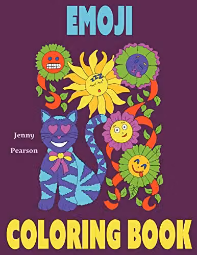Emoji Coloring Book for Children, Multicolour Paper Edition