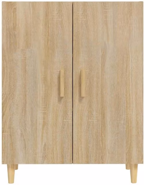 Berkfield Home Sonoma Oak Sideboard in Light Brown, W/D/H: 70 x 34 x 90 cm – 1