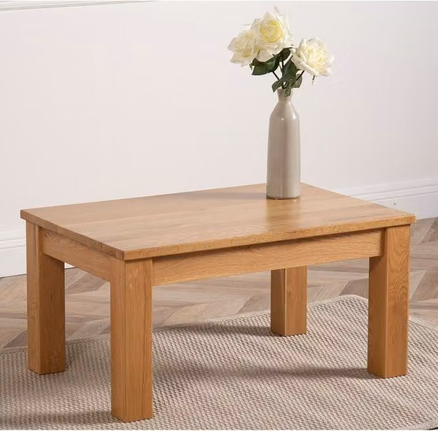 Thats Furniture Oslo Rectangular Oak Coffee Table in Brown
