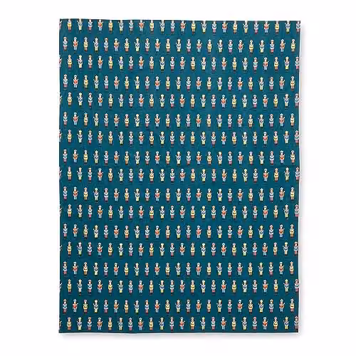 Catherine Lansfield Christmas Nutcracker Coated Cotton Tablecloth, Green, W: 137 cm, D: 229 cm – 3